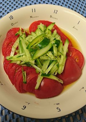 トマトサラダ-レシピのメイン写真
