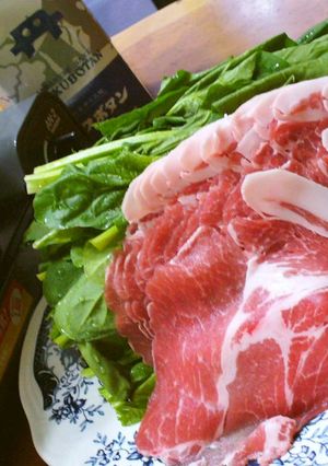 コツは日本酒♪ほうれん草&豚肉の常夜鍋-レシピのメイン写真