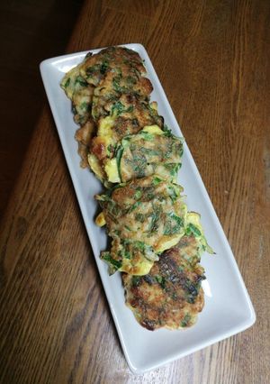 少食&野菜食べないとき！必殺青菜ご飯焼き-レシピのメイン写真