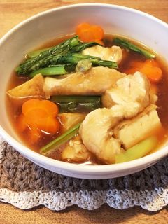 トロトロ〜しっとり柔らか鶏胸肉の治部煮-レシピのメイン写真