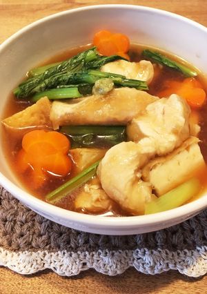 トロトロ〜しっとり柔らか鶏胸肉の治部煮-レシピのメイン写真