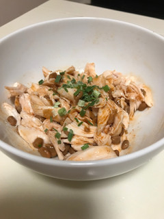 ダイエットにも♪ササミと納豆のキムチ和え-レシピのメイン写真