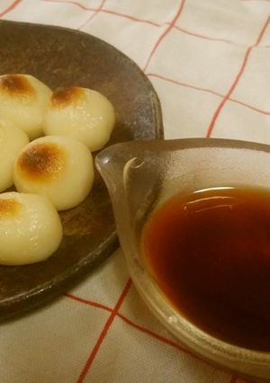 メープルシロップのたれのみたらし団子-レシピのメイン写真