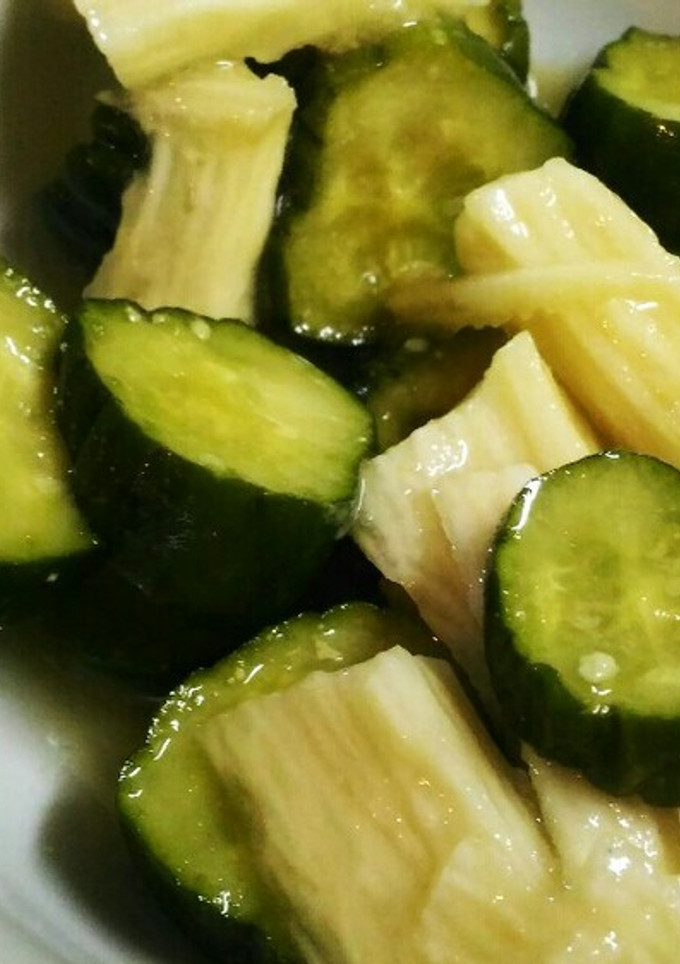 長芋（その他の）のわさび漬け〜♪（笑）-レシピのメイン写真