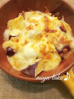 さつま芋のマヨチーズ焼き♪-レシピのメイン写真
