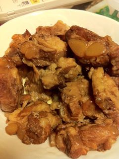 圧力鍋で!豚軟骨の甘辛煮-レシピのメイン写真