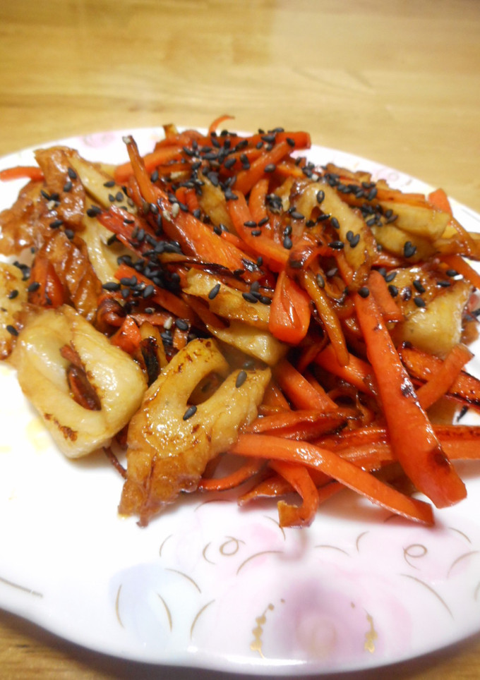 にんじんとちくわの炒め物-レシピのメイン写真