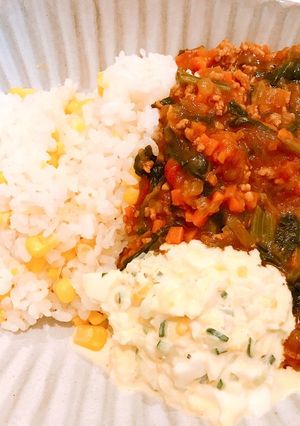 ほうれん草のドライカレー-レシピのメイン写真