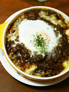節約レシピ!カレーポテトドリアグラタン-レシピのメイン写真