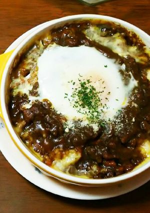 節約レシピ！カレーポテトドリアグラタン-レシピのメイン写真