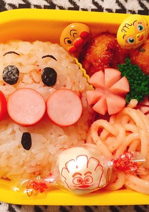 笑顔になーれ♡アンパンマンキャラ弁♡-レシピのメイン写真