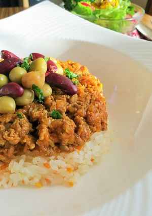 簡単トマトジュースでドライカレー-レシピのメイン写真