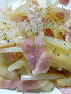 大根とベーコンのコンソメ炒め-レシピのメイン写真