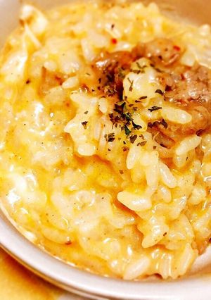 簡単キムチチーズリゾット-レシピのメイン写真