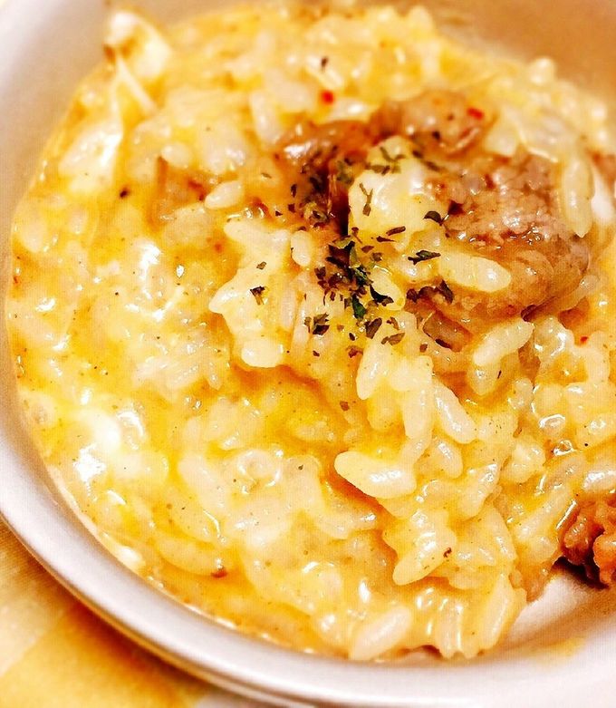 簡単キムチチーズリゾット-レシピのメイン写真