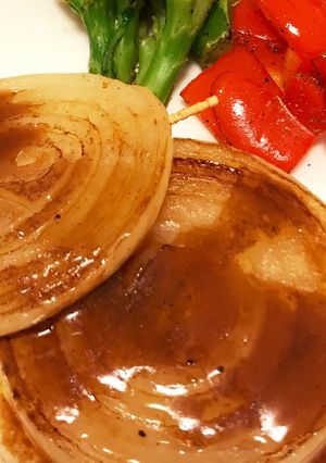 玉ねぎが主役♡バター醤油ソースがけ-レシピのメイン写真