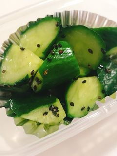 胡瓜のナムル風:-)-レシピのメイン写真