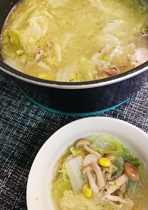 白菜のコンソメ・カップスープ煮-レシピのメイン写真