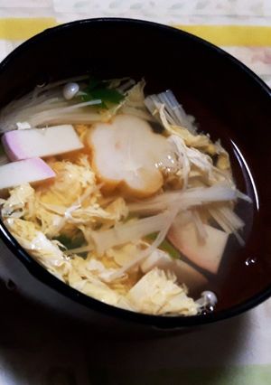 やさしい味のお吸い物-レシピのメイン写真