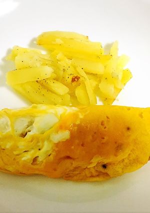レンジでもやしの中華オムレツ-レシピのメイン写真