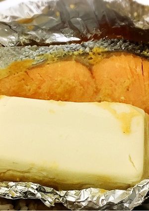石狩鍋風味噌味の鮭のホイル焼き-レシピのメイン写真
