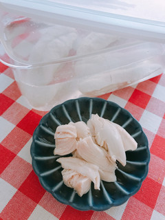 作りおきで便利♪鶏ささみの塩ゆで-レシピのメイン写真