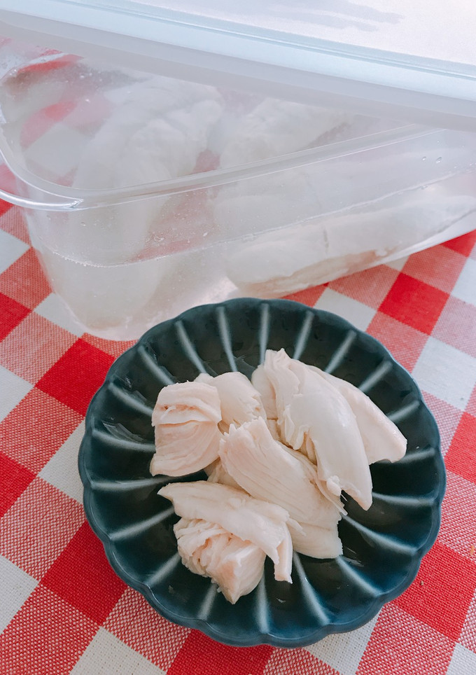 作りおきで便利♪鶏ささみの塩ゆで-レシピのメイン写真