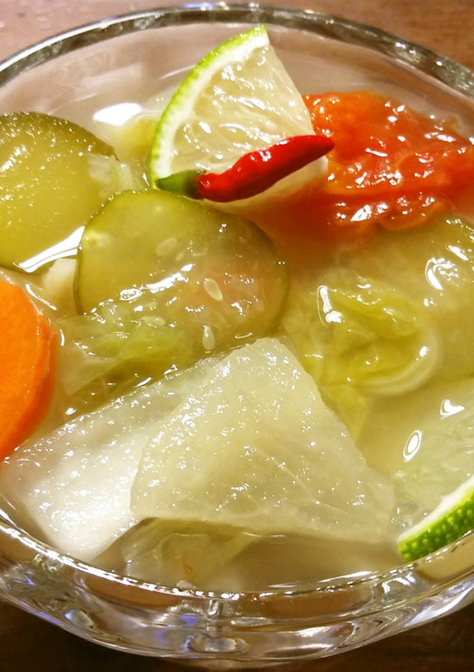 梨の水キムチ　ヨーグルトメーカーで-レシピのメイン写真