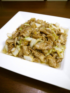 簡単!豚バラ白菜♪オイスター風味♪-レシピのメイン写真