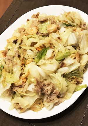 シマダヤのタンメンで海鮮塩焼きそば-レシピのメイン写真