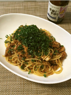 【発毛レシピ】サバの味噌煮缶スパ-レシピのメイン写真