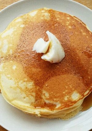 簡単ふんわりパンケーキ-レシピのメイン写真