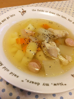 チキンコンソメスープ-レシピのメイン写真