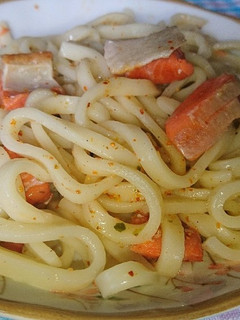 鮭の焼きうどん-レシピのメイン写真