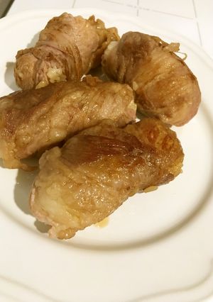 肉巻きおにぎり-レシピのメイン写真