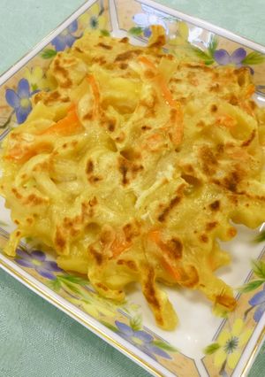 切干大根のチヂミ【ＪＡ福岡市】-レシピのメイン写真