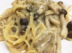 キャンベルスープでワンポットきのこパスタ-レシピのメイン写真