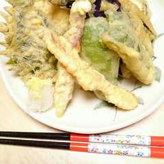 余り物の野菜で天ぷら!!-レシピのメイン写真