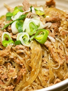 義父が「旨い」と言った♪豚と春雨の炒め煮-レシピのメイン写真