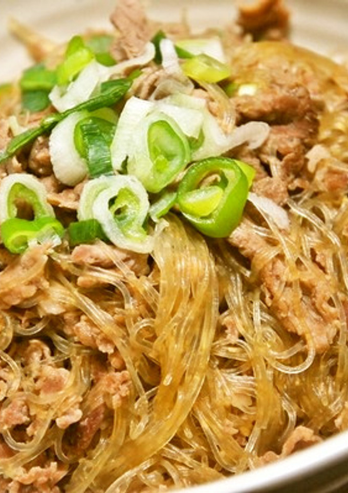 義父が「旨い」と言った♪豚と春雨の炒め煮-レシピのメイン写真