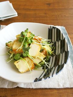 簡単◎厚揚げと貝割れ菜のみぞれ和え-レシピのメイン写真