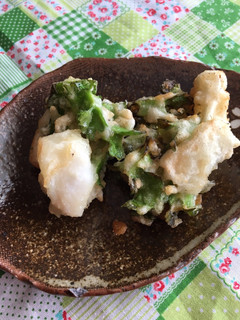 サクッと!四角豆とはんぺんかき揚げ-レシピのメイン写真