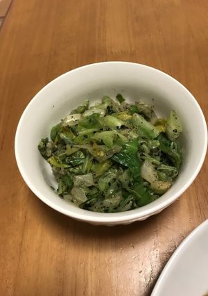 優しい甘さのキャベツの胡麻和え-レシピのメイン写真