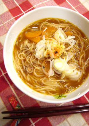 和カフェ風♪あったかカレーそうめん-レシピのメイン写真