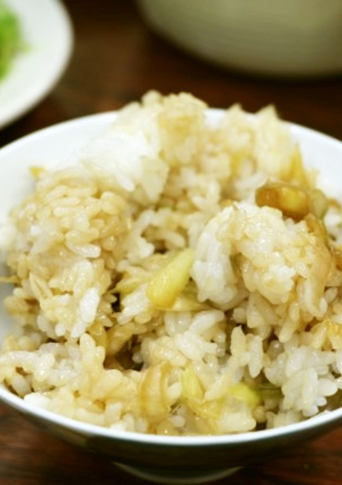 おばあちゃんから教わったみょうが混ぜご飯-レシピのメイン写真