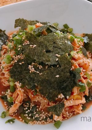 ＊簡単素麺アレンジ！ビビンバ風素麺＊-レシピのメイン写真