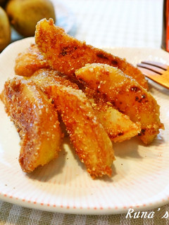 香ばしメープル醤油ごまポテト-レシピのメイン写真