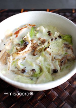 m豚とキャベツの中華クリーム煮-レシピのメイン写真