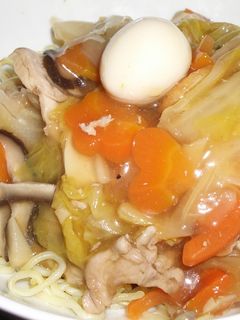 野菜は炒めません^^あんかけ焼きそば♪-レシピのメイン写真