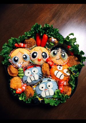 パワーパフガールズ☆★キャラ弁☆★CN-レシピのメイン写真